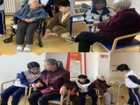 【经济快讯】一场春日里的“忘年交”——青岛经济职业学校“琢玉知行”志愿团2025级1班志愿队走进阳光恬然长者之家